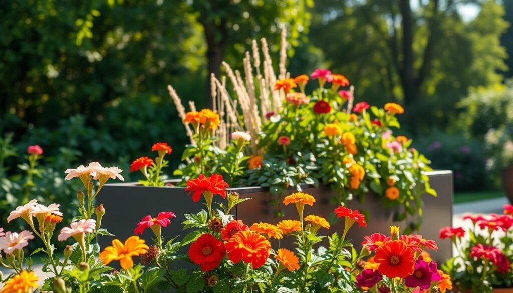 flower container plants