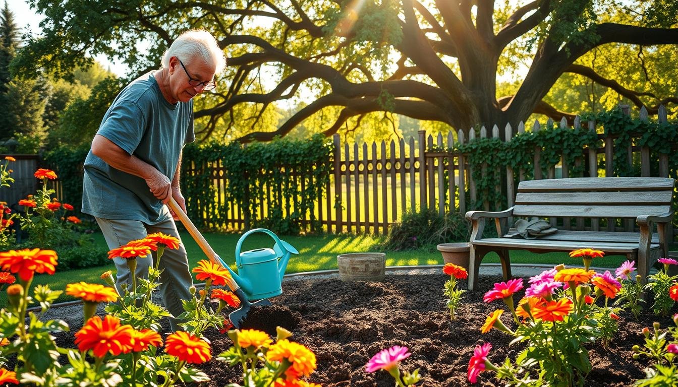how many calories does gardening burn
