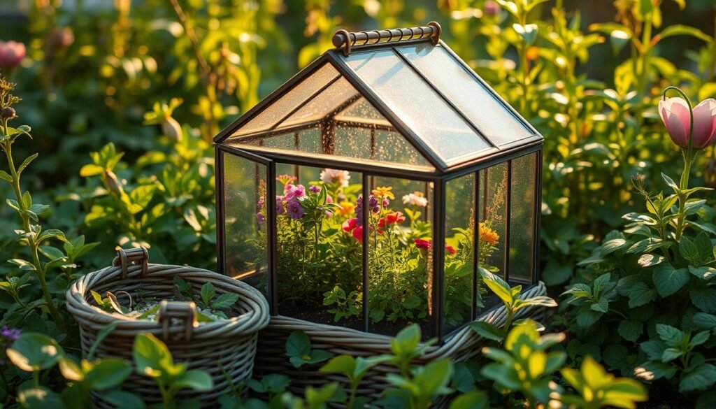 mini greenhouse for gardening