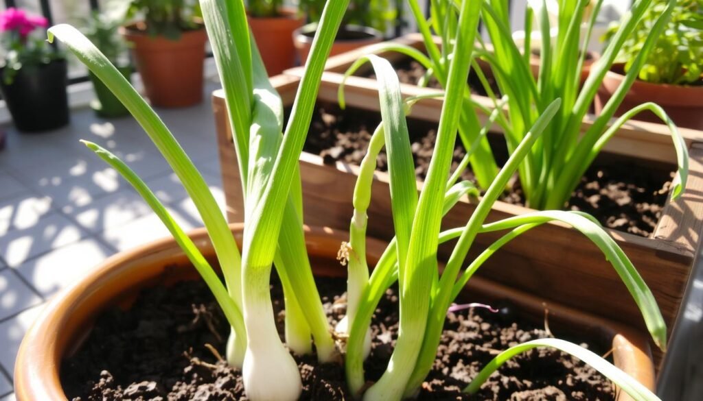 onion container gardening