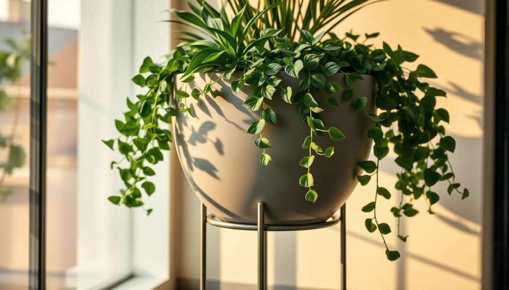 self-watering pot
