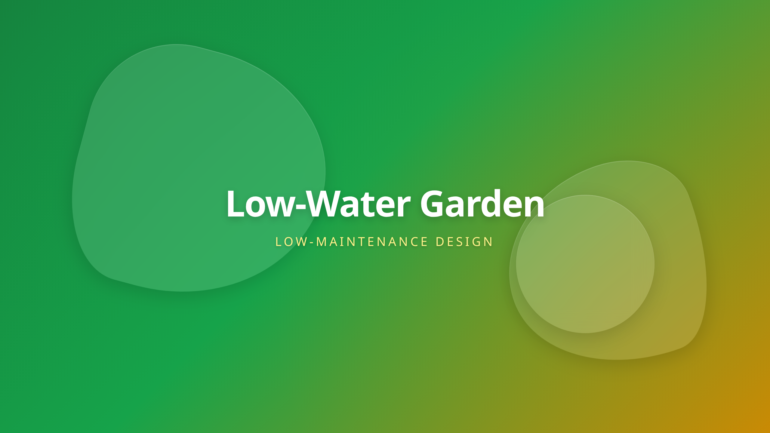 Low-Water Garden Visual Guide - Design low-maintenance beautiful landscapes